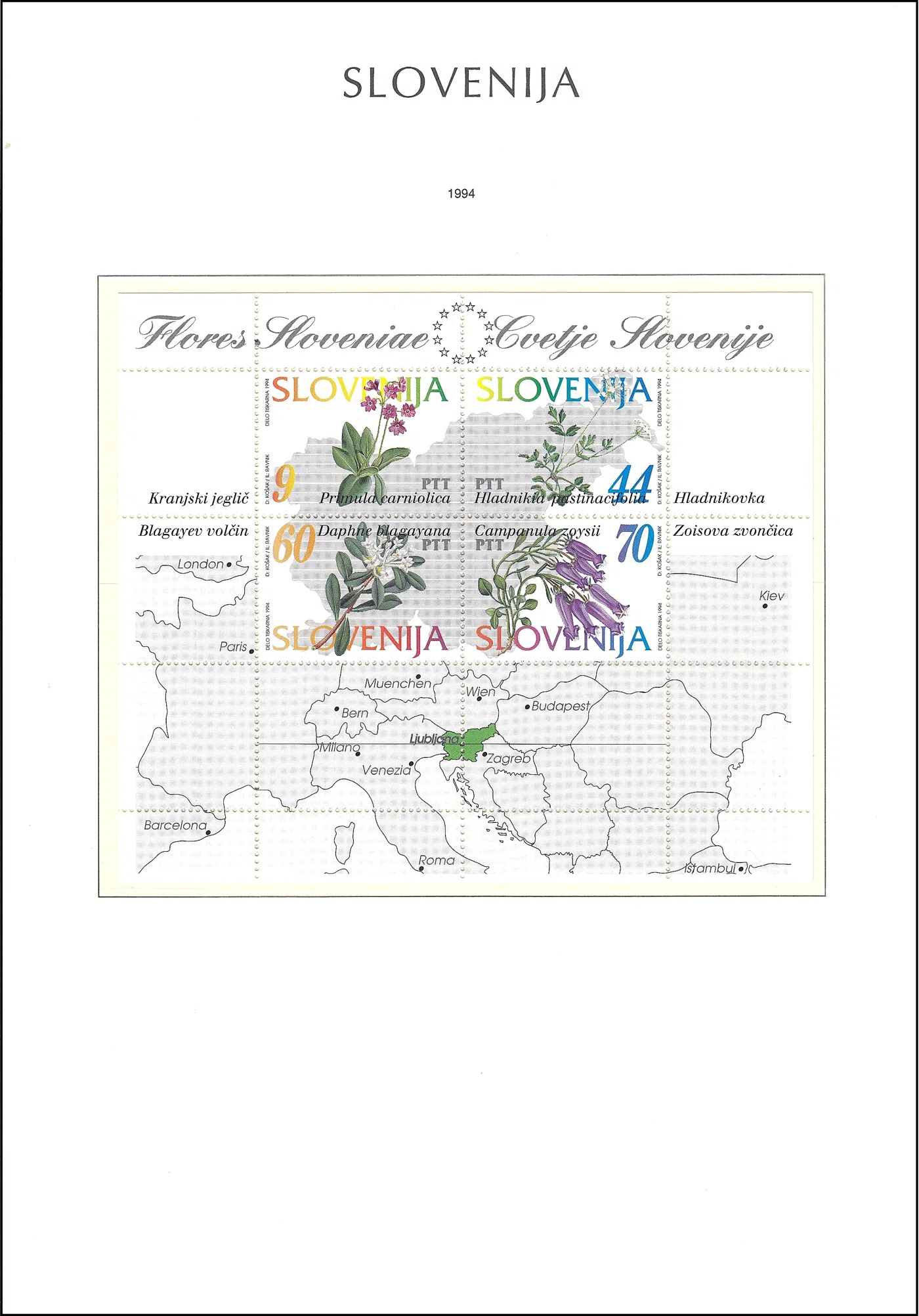 SLOVENIJA 1993 - 1994